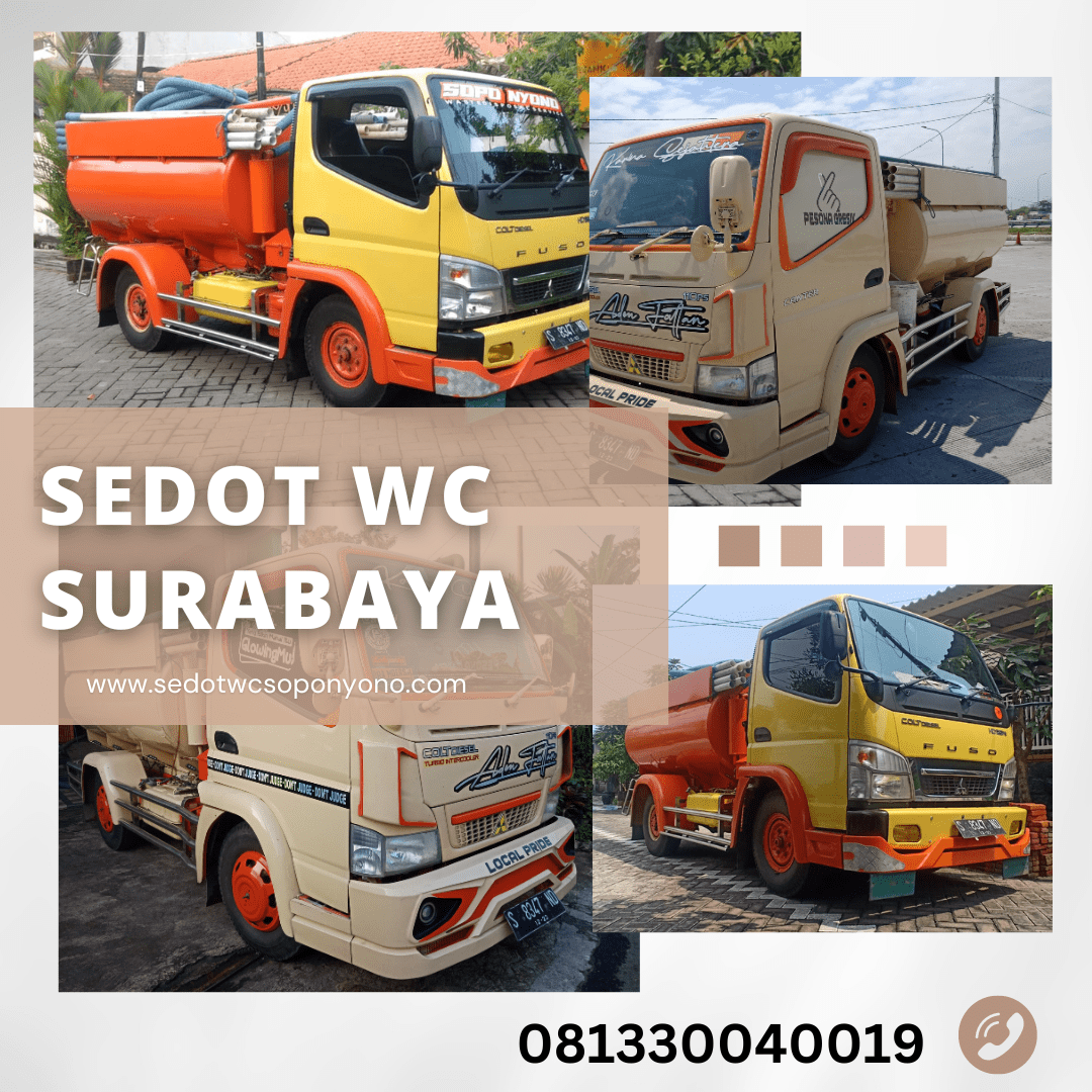 Sedot WC Surabaya Terpercaya