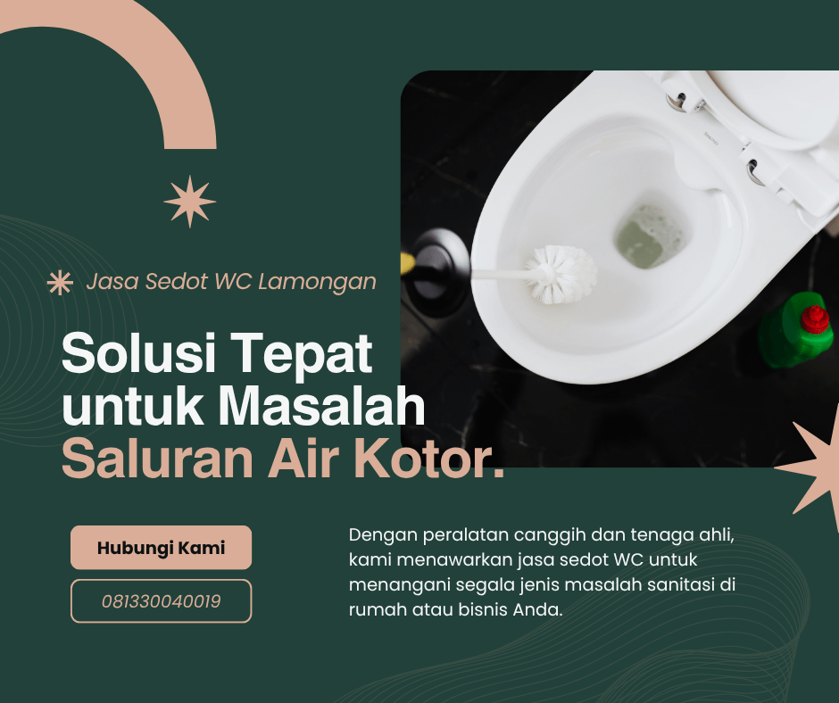 Jasa Sedot Wc Lamongan
